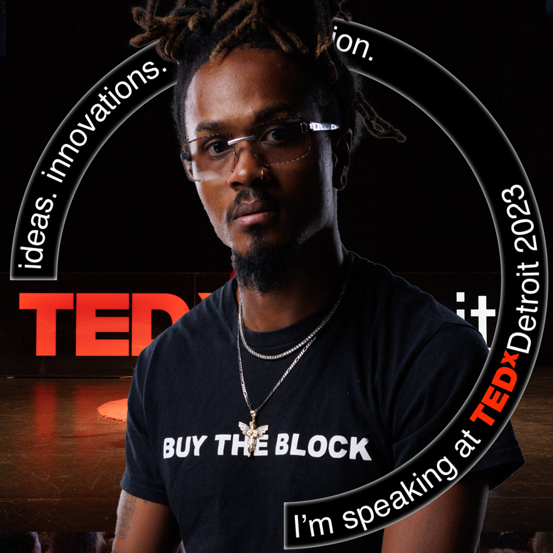 TEDx Detroit highlights Rapper Tray Little's Journey to Rebuild His Abandoned Childhood Block