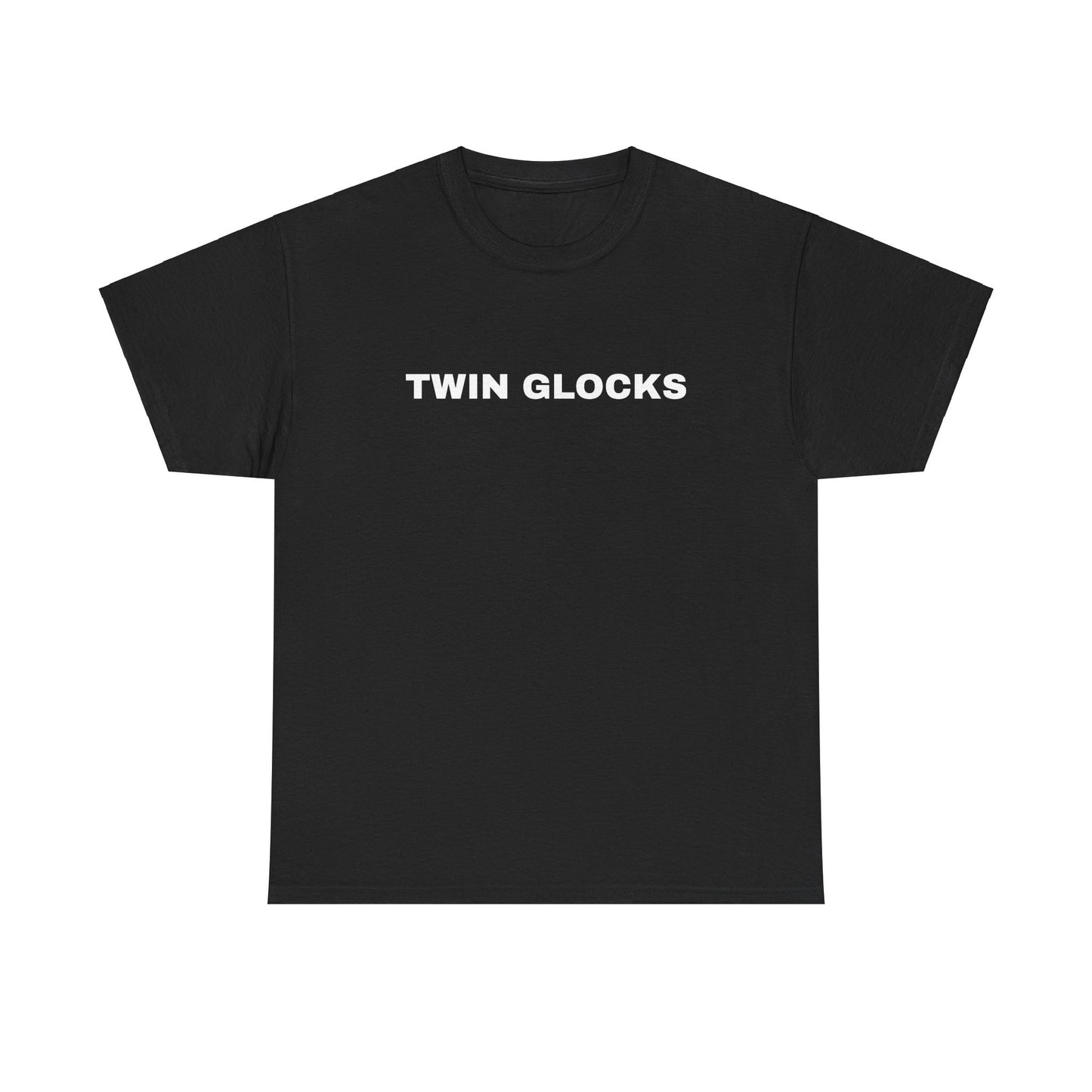 @TrayLittle's Twin Glocks Exclusive Black Tee