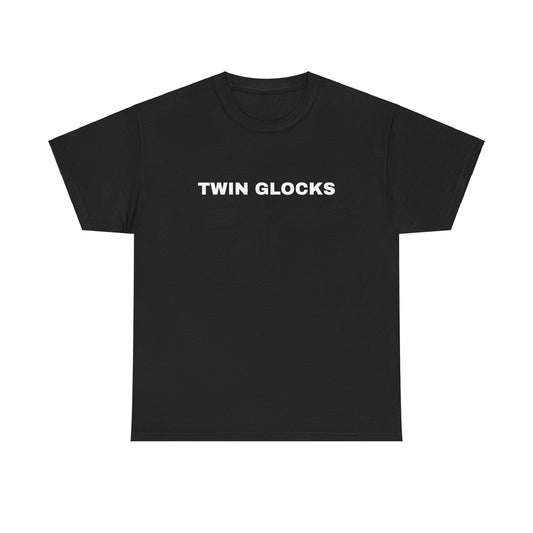 @TrayLittle's Twin Glocks Exclusive Black Tee